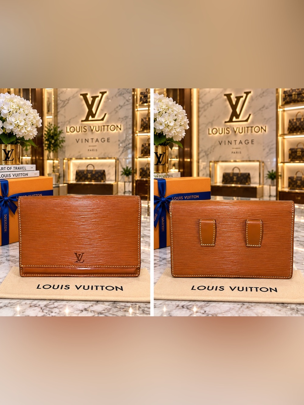 Vintage 1991 Louis Vuitton Pochette Ceinture Tilsitt clutch /belt bag